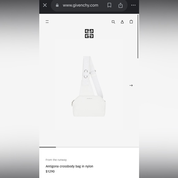 Givenchy Antigona Crossbody Bag in Nylon - Picture 15 of 16